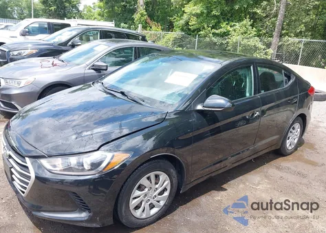 2018 Hyundai Elantra Se from USA, damaged, VIN 5NPD74LF9JH355130